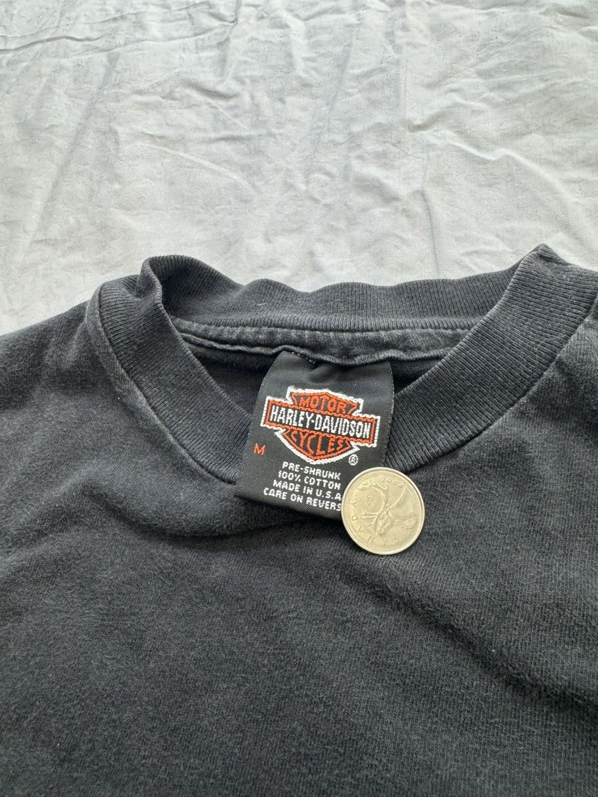 Vintage Faded 90s Harley Davidson Pocket T Shirt