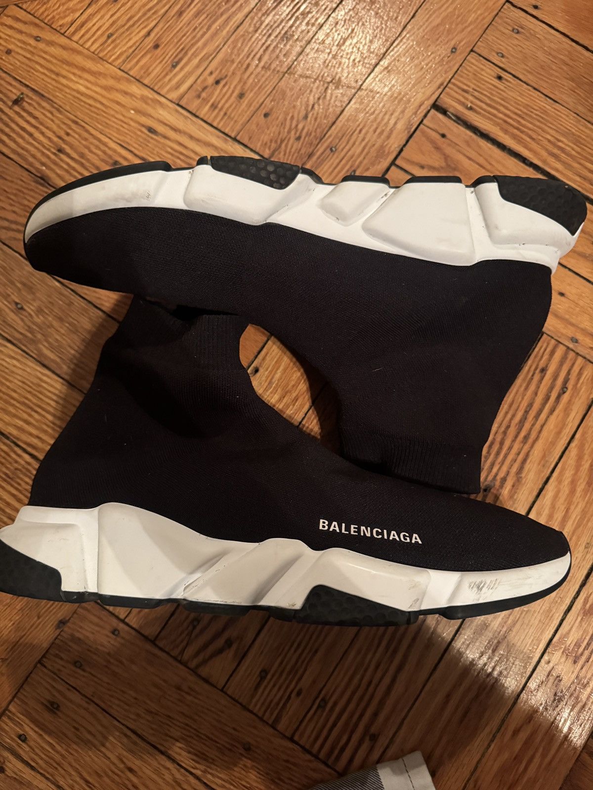 Balenciaga Balenciaga sock sneaker speed trainer Size US 10 / EU 43 - 1 Thumbnail