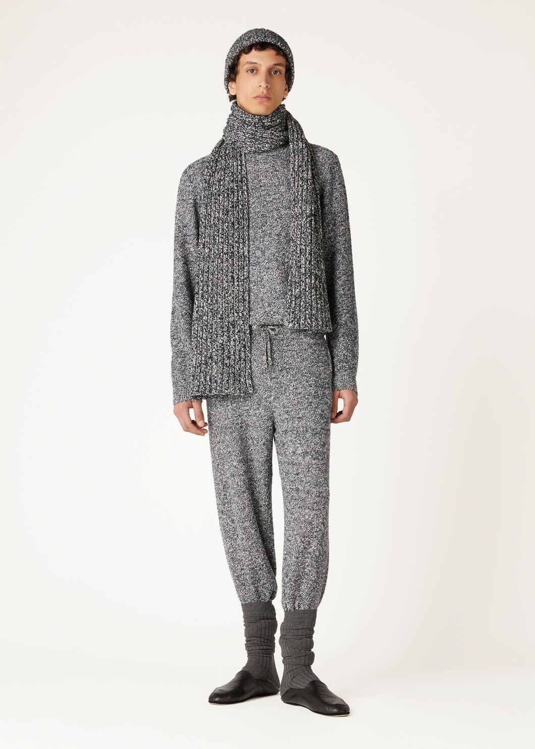Loro Piana o1w1db10725 FAO2906 Alagna Crewneck Sweater in Grey Size US M / EU 48-50 / 2 - 2 Thumbnail