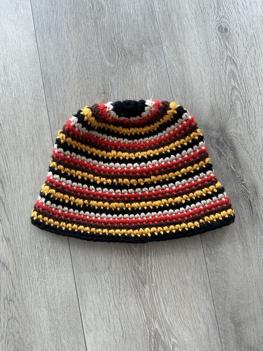 Stussy x Patta Striped Knit Bucket Hat