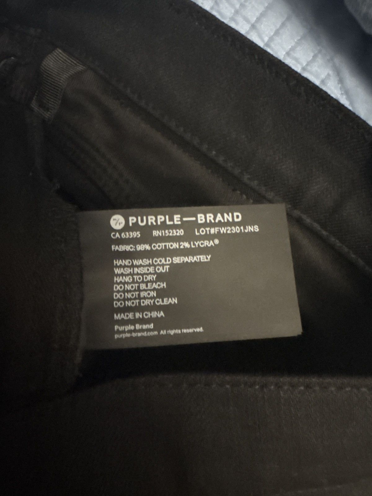 Purple Brand Purple Brand Jeans Size US 32 / EU 48 - 8 Thumbnail