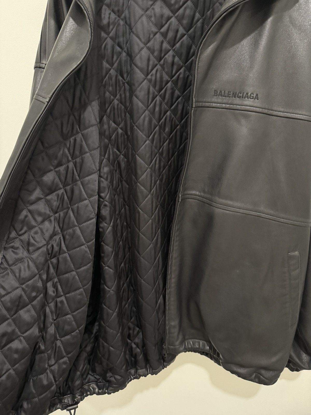 Balenciaga Balenciaga Leather Zip Jacket Size US M / EU 48-50 / 2 - 6 Thumbnail