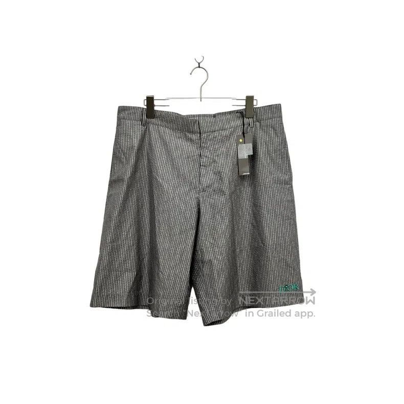 Dior Dior Grey striped casual shorts Size US 38 / EU 54 - 1 Thumbnail