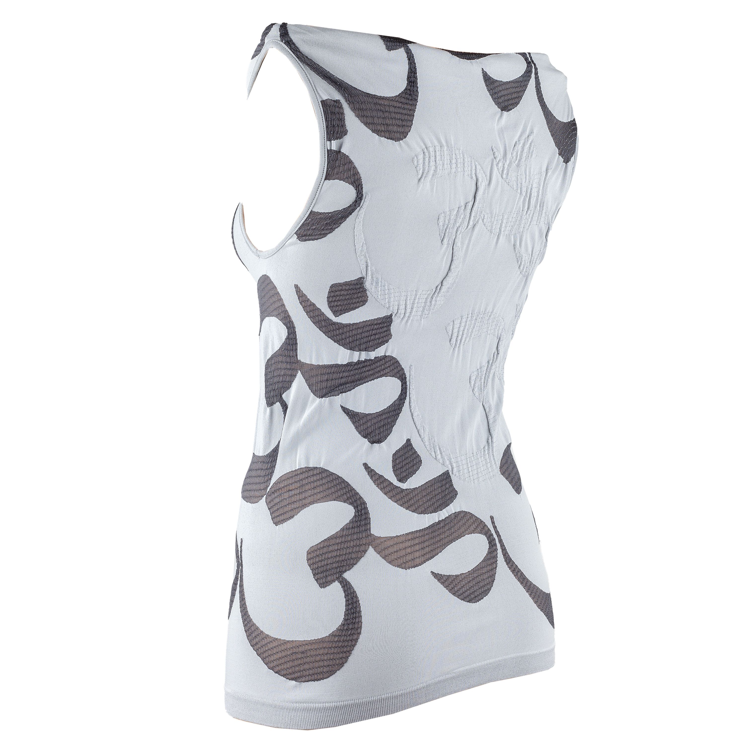 Sarah Pacini Sarah Pacini Vintage Grey Tank Top (M) Size M / US 6-8 / IT 42-44 - 3 Thumbnail