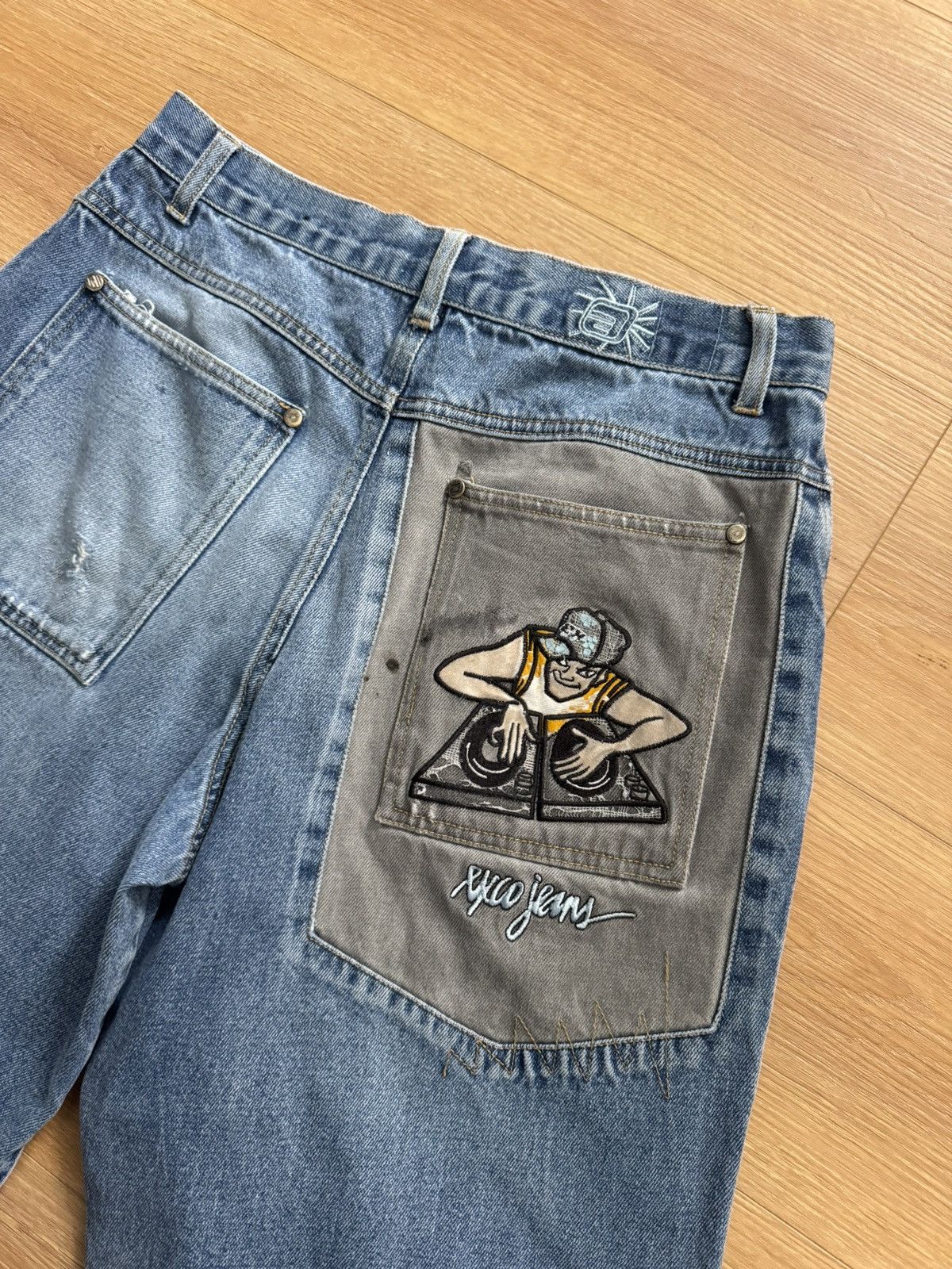 Ecko Unltd. Vintage Ecko Unltd Jeans JNCO style Embroidered Logo Size US 28 / EU 44 - 1 Thumbnail