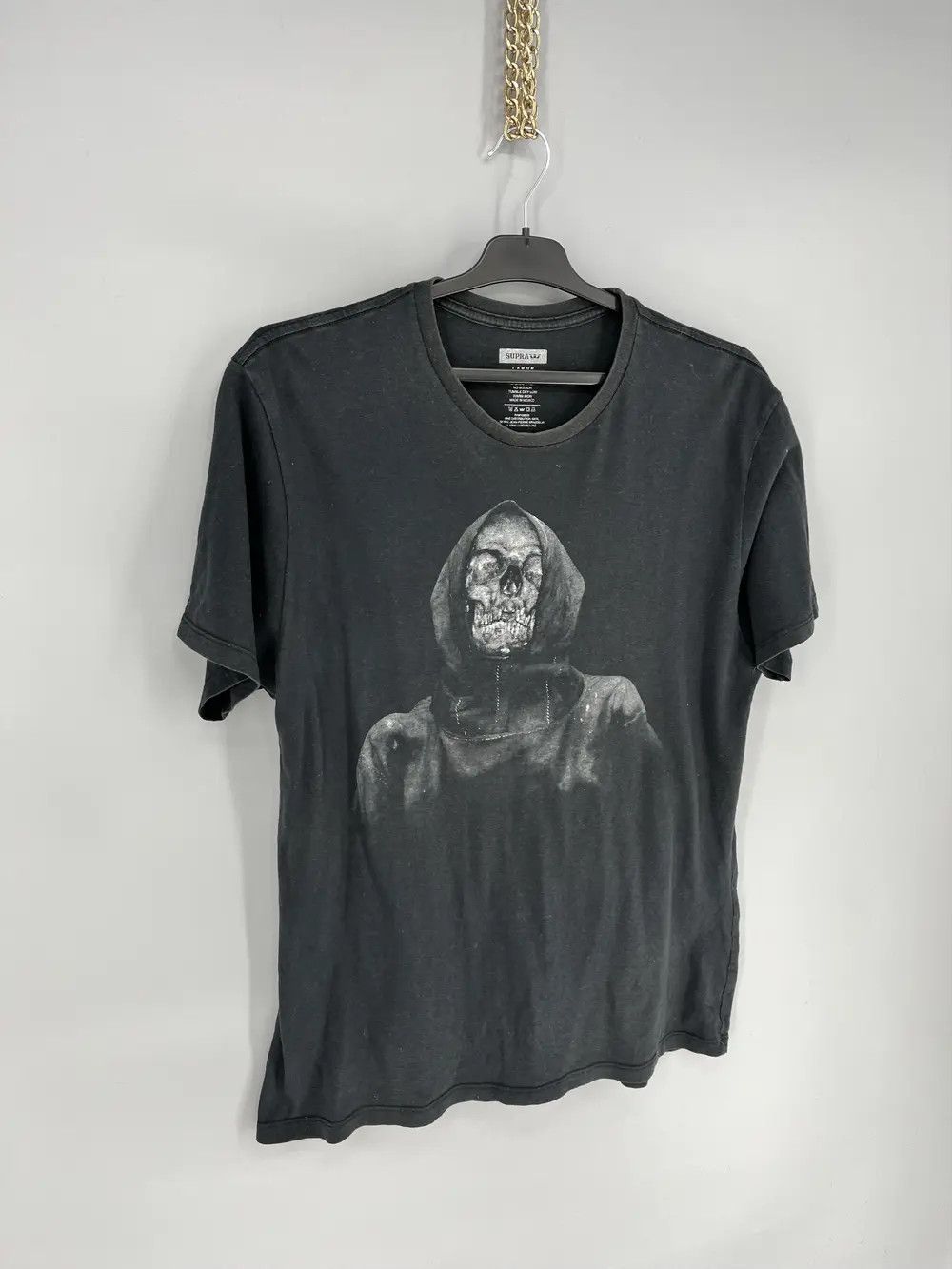 Other Vintage Y2K Supra Skull Skateboards Tee Streetwear Style Size US L / EU 52-54 / 3 - 2 Thumbnail