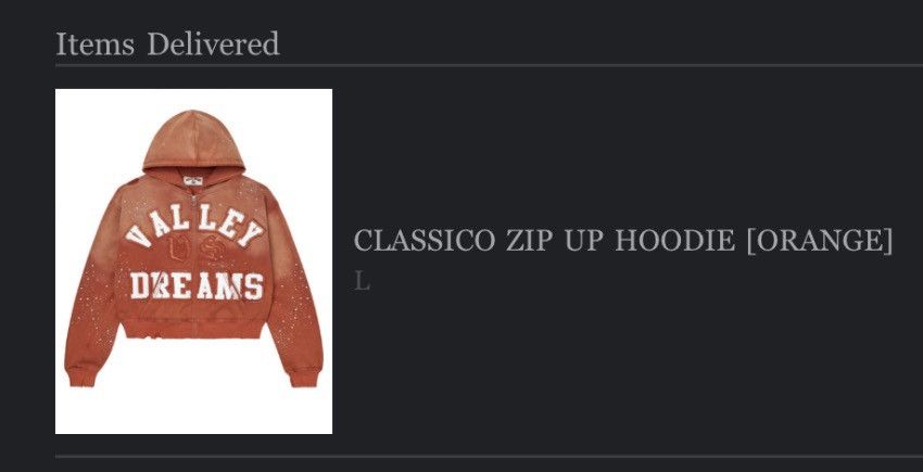 Vale Classico zip up hoodie ORANGE large Size US L / EU 52-54 / 3 - 6 Thumbnail