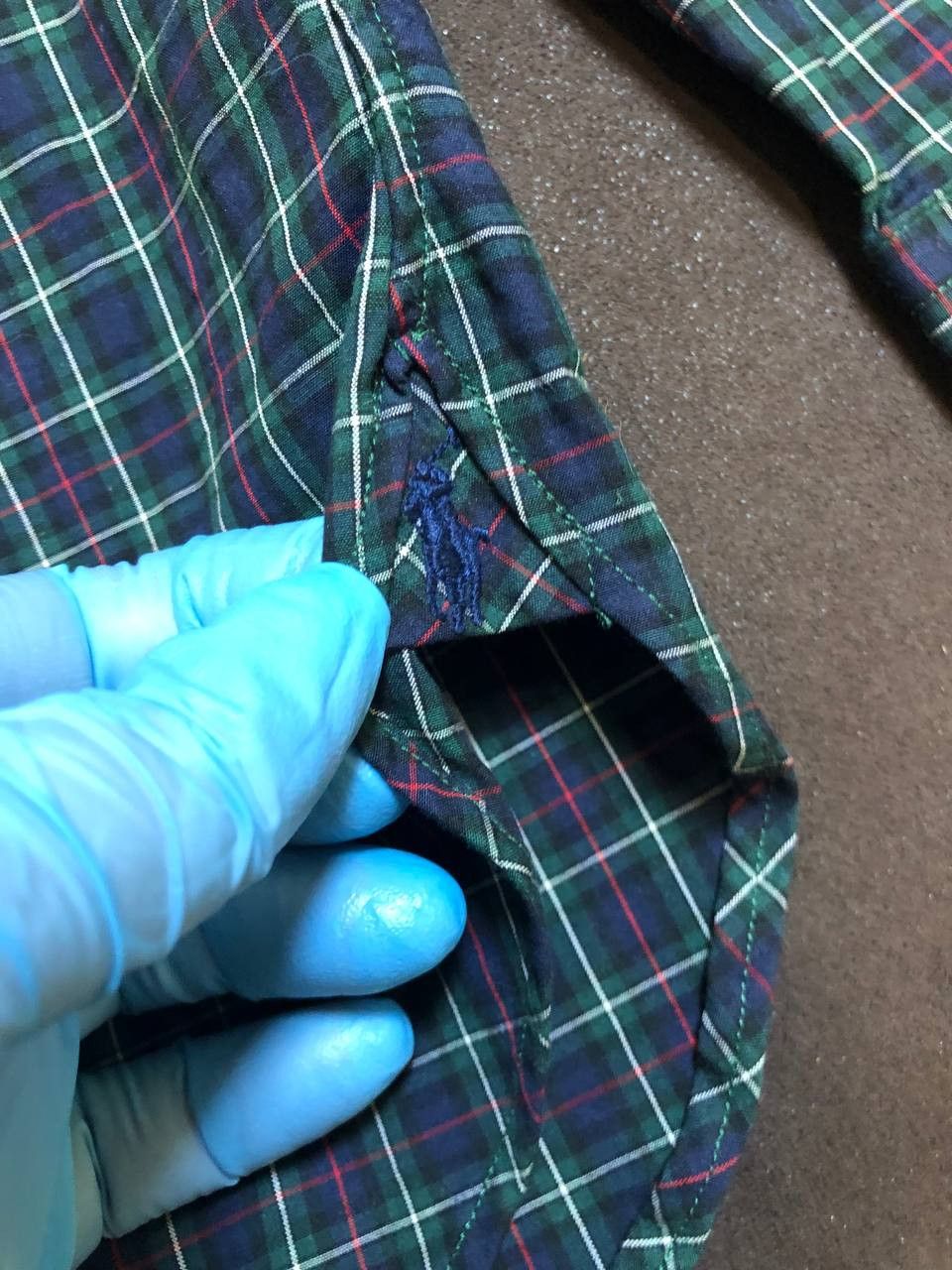 Polo Ralph Lauren Polo Ralph Lauren Custom Fit Twill Checked Shirt Size US L / EU 52-54 / 3 - 5 Thumbnail