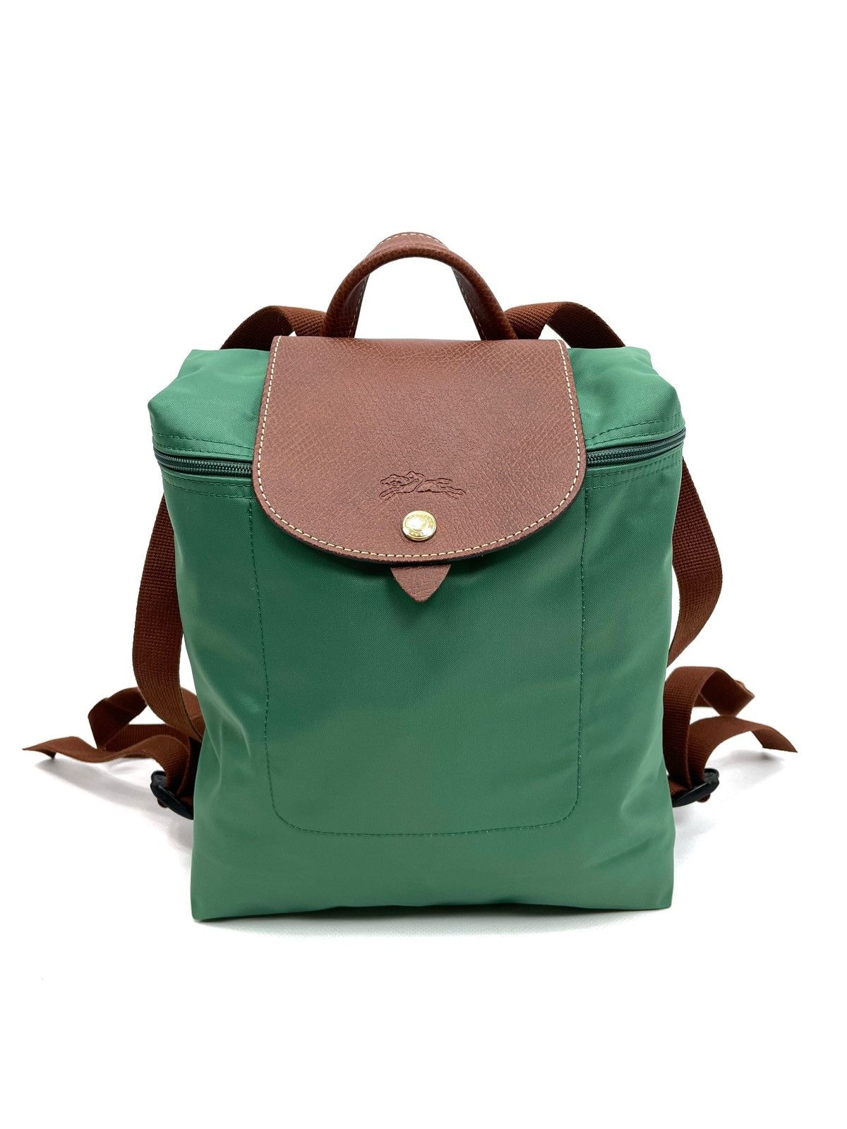 Longchamp Longchamp Paris Le Pliage Green Backpack – Grass Green Size ONE SIZE - 1 Thumbnail