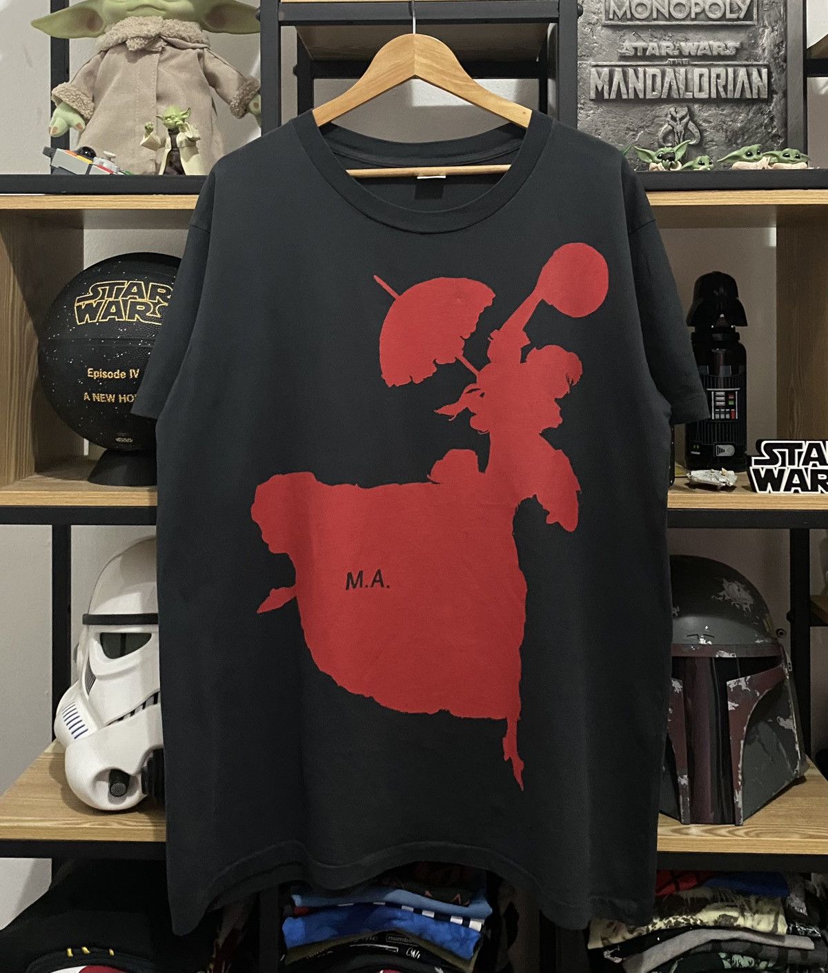 Hysteric Glamour Japan RNA Slang Ballet Girl Basketball Graphic Tee Size US M / EU 48-50 / 2 - 2 Thumbnail