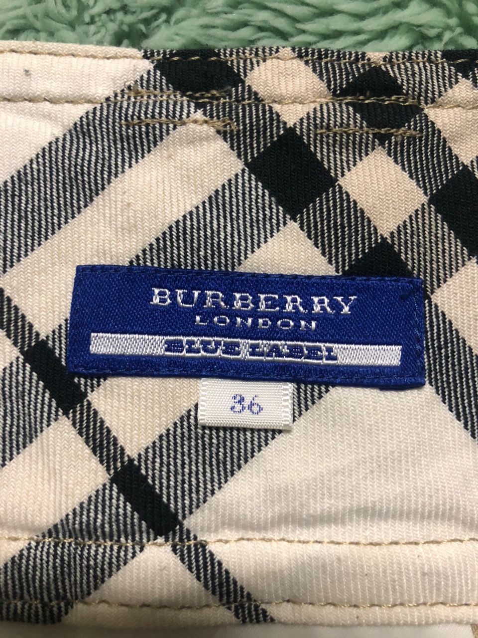 Burberry Burberry Blue Label Mini Skirt Brown Size 27" / US 4 / IT 40 - 7 Thumbnail
