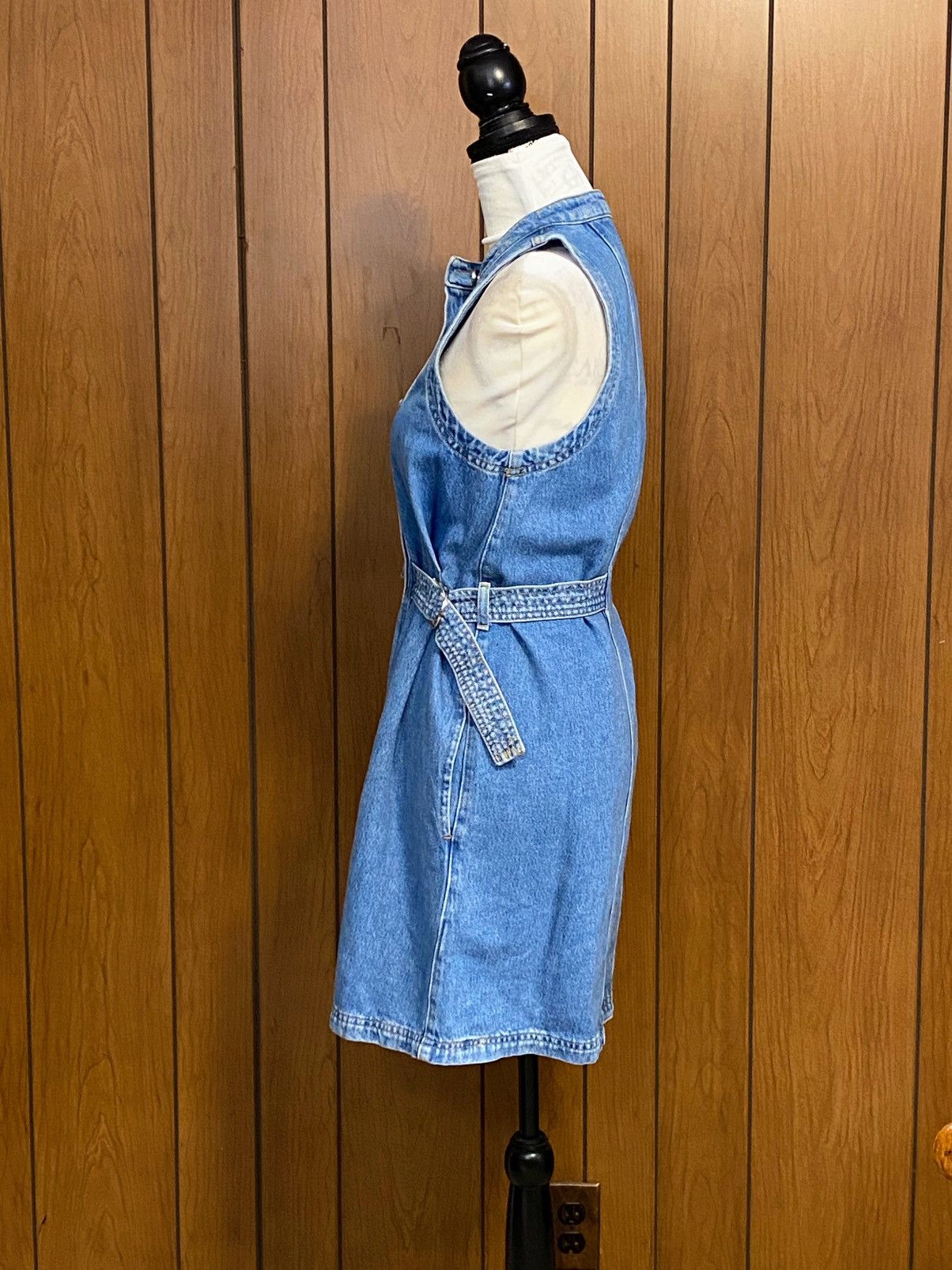 Derek Lam 10 Crosby Derek Lam 10 Crosby Side Buckle Denim Minidress size S Size S / US 4 / IT 40 - 3 Thumbnail