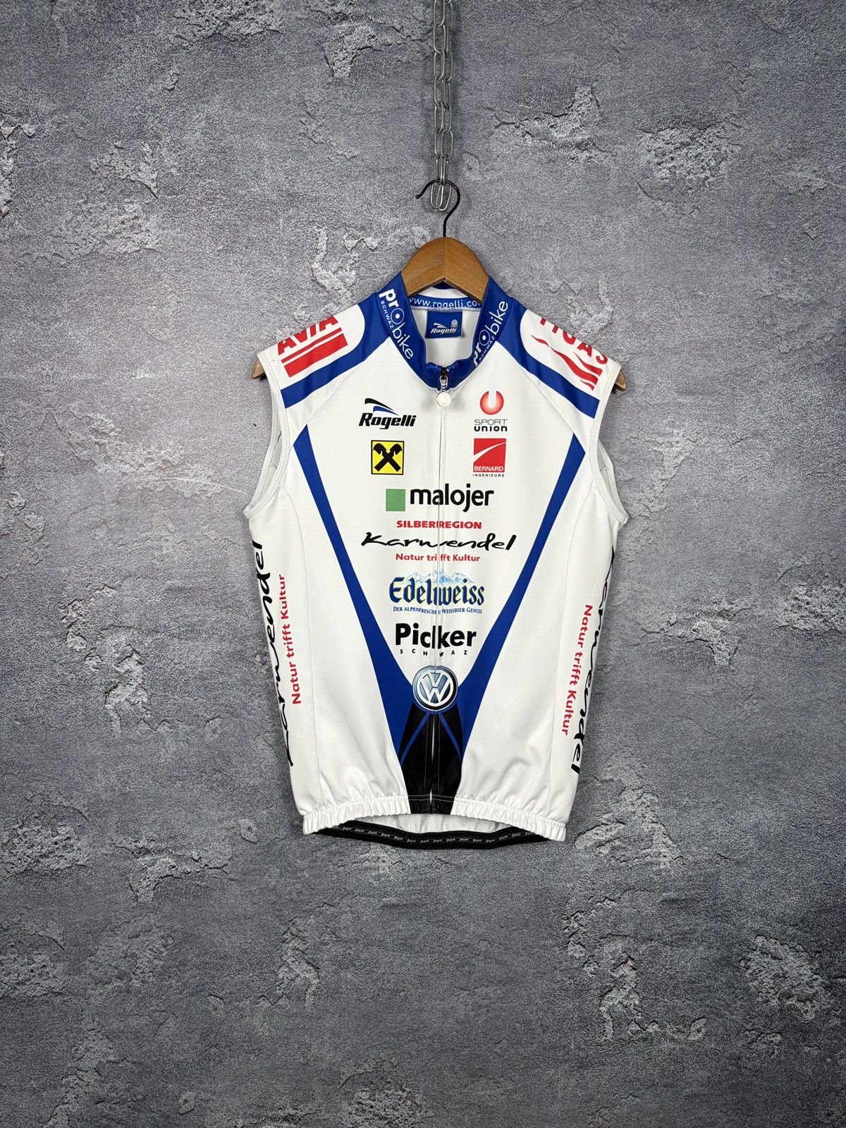 Bicycle Vintage Rogelli Volkswagen Bicycle Jersey Vest Size US M / EU 48-50 / 2 - 1 Thumbnail