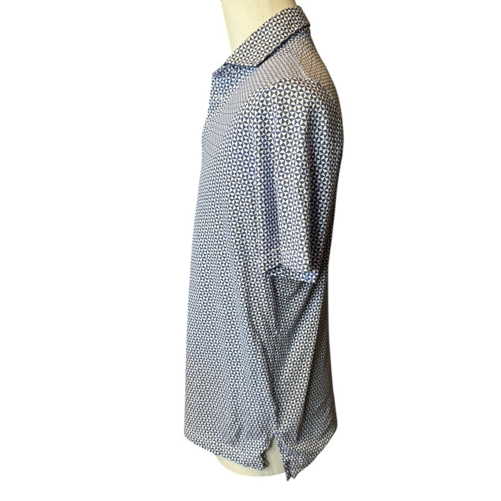 Polo Ralph Lauren Ralph Lauren Polo Golf Geometric Soft Sport Shirt Blue Size US M / EU 48-50 / 2 - 5 Thumbnail