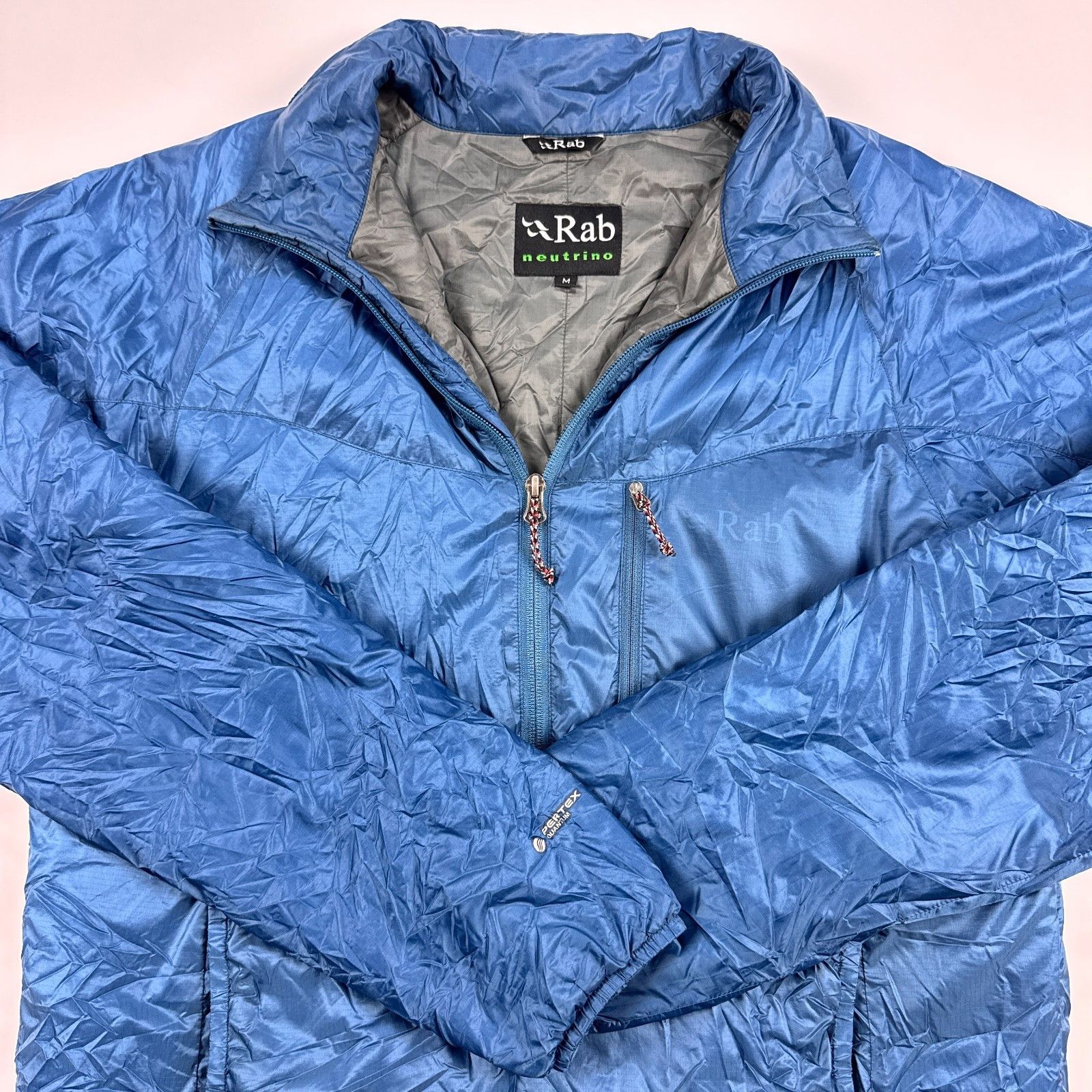 Rab Rab Neutrino Down Anorak Blue Pertex Puffer Jacket M Size US M / EU 48-50 / 2 - 1 Thumbnail