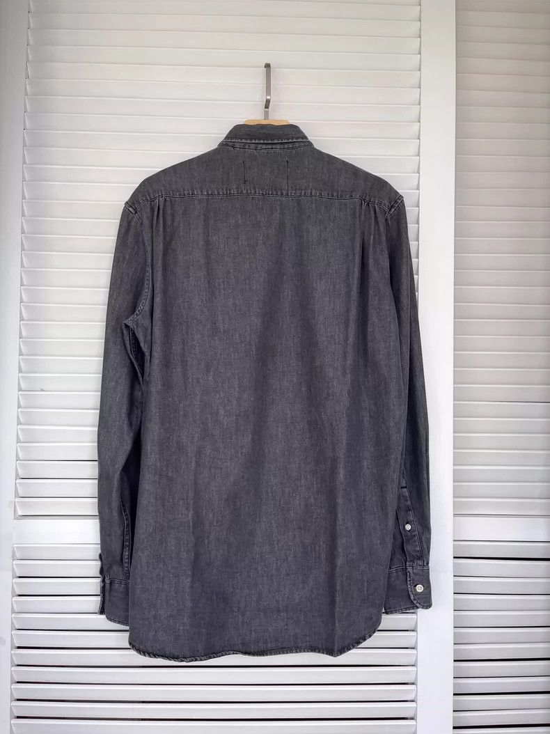Our Legacy our legacy size 48 Black denim long-sleeved shirt 2502-Nex Size US S / EU 44-46 / 1 - 3 Thumbnail