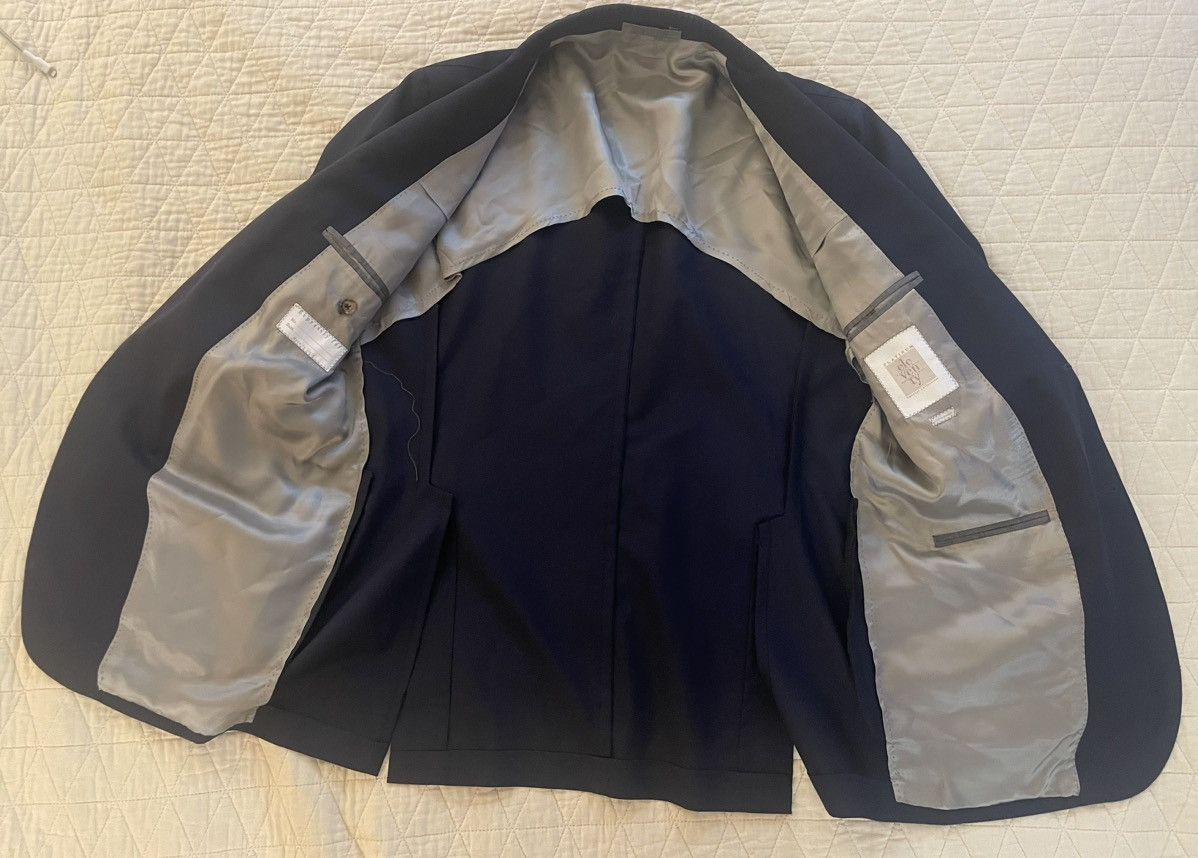 Eleventy Eleventy Milano Tick Pock Thread Jacket Size 42R - 9 Thumbnail