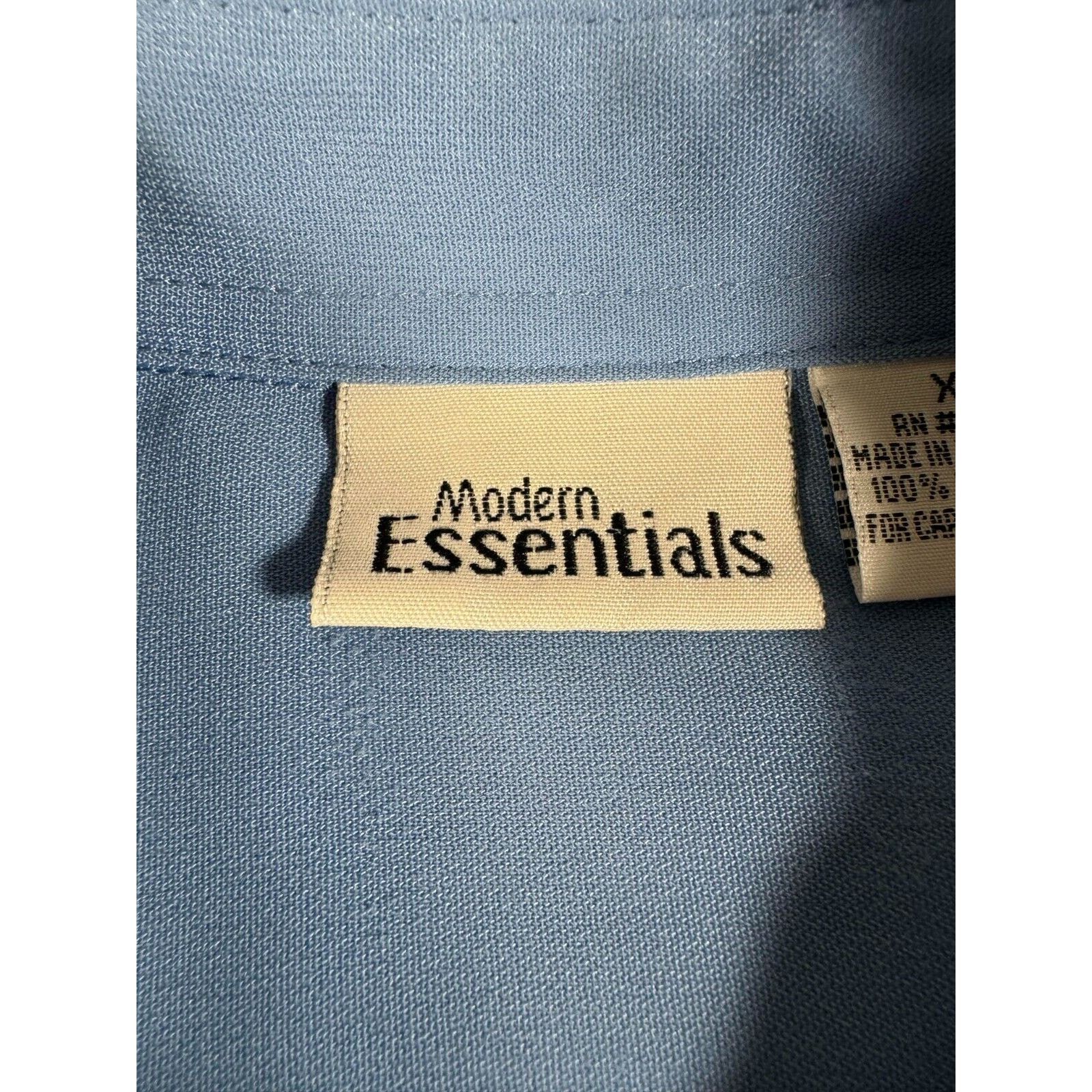 Other Vintage 90s Modern Essentials Shirt Womens XL Minimalist Size XL / US 12-14 / IT 48-50 - 4 Thumbnail
