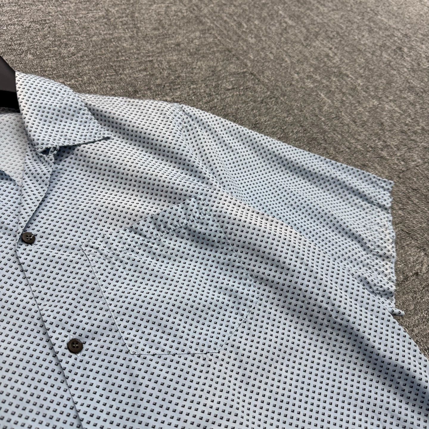 Prada Prada Diamond All Over Short Sleeve Shirt M Size US M / EU 48-50 / 2 - 3 Thumbnail
