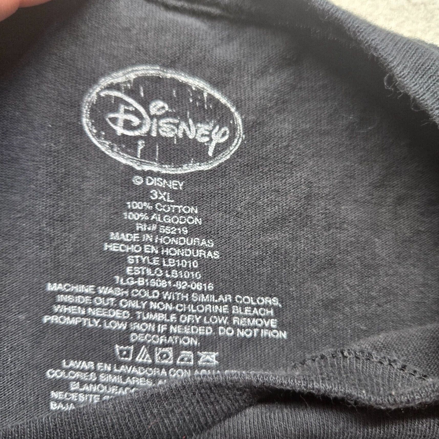 Disney Disney Mickey Mouse Earth Space Graphic Black Tee T-Shirt Adult Men's 3XL XXXL Size US XXL / EU 58 / 5 - 3 Thumbnail