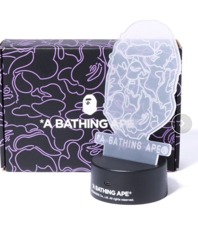 image of Bape Ape Head Led Stand Neon, Men's