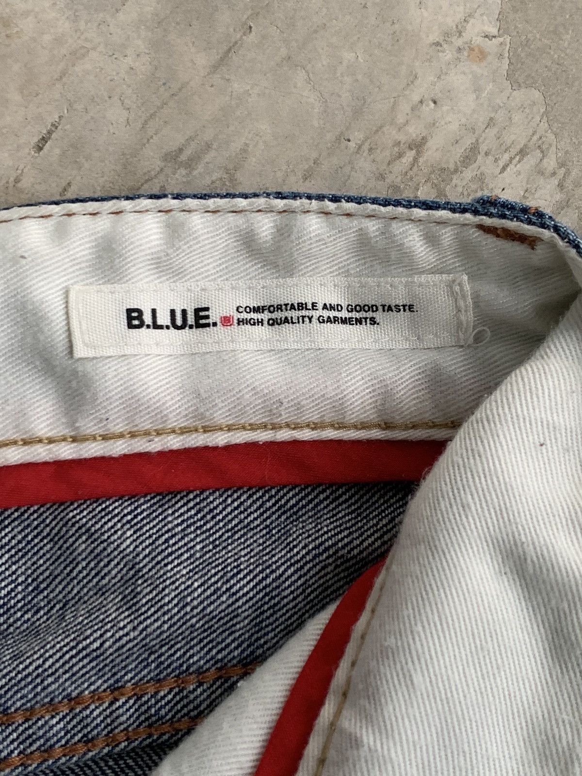 Japanese Brand B.L.U.E Jeans Size US 30 / EU 46 - 15 Thumbnail