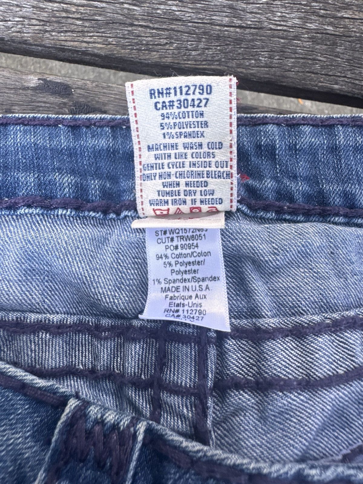 True Religion True Religion Billy Super T Jeans - Classic Bootcut Denim Size 28" / US 6 / IT 42 - 24 Thumbnail