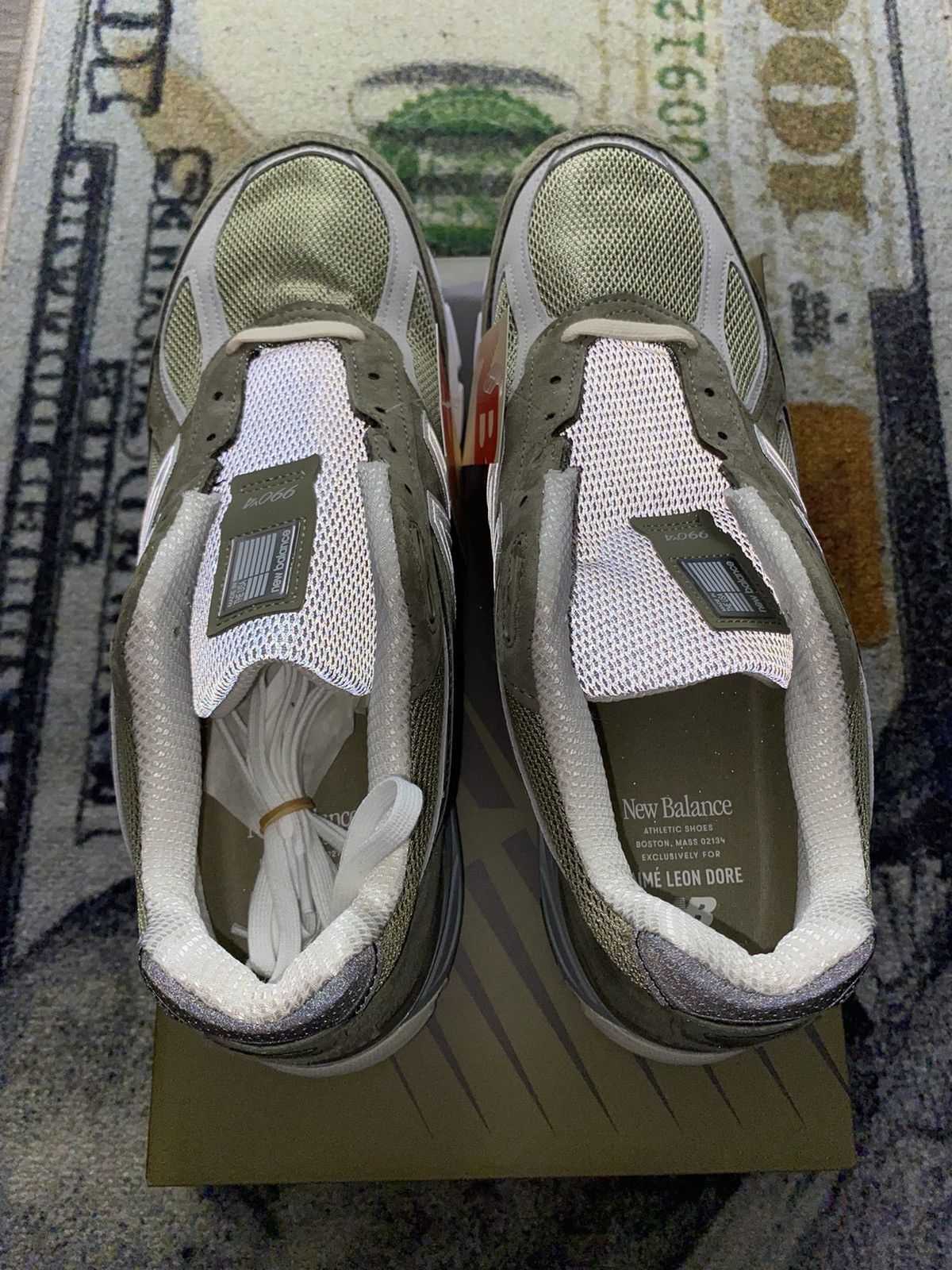 Aime Leon Dore × New Balance New Balance 990v4 MiUSA Aime Leon Dore True Camo ALD Size US 12 / EU 45 - 6 Thumbnail