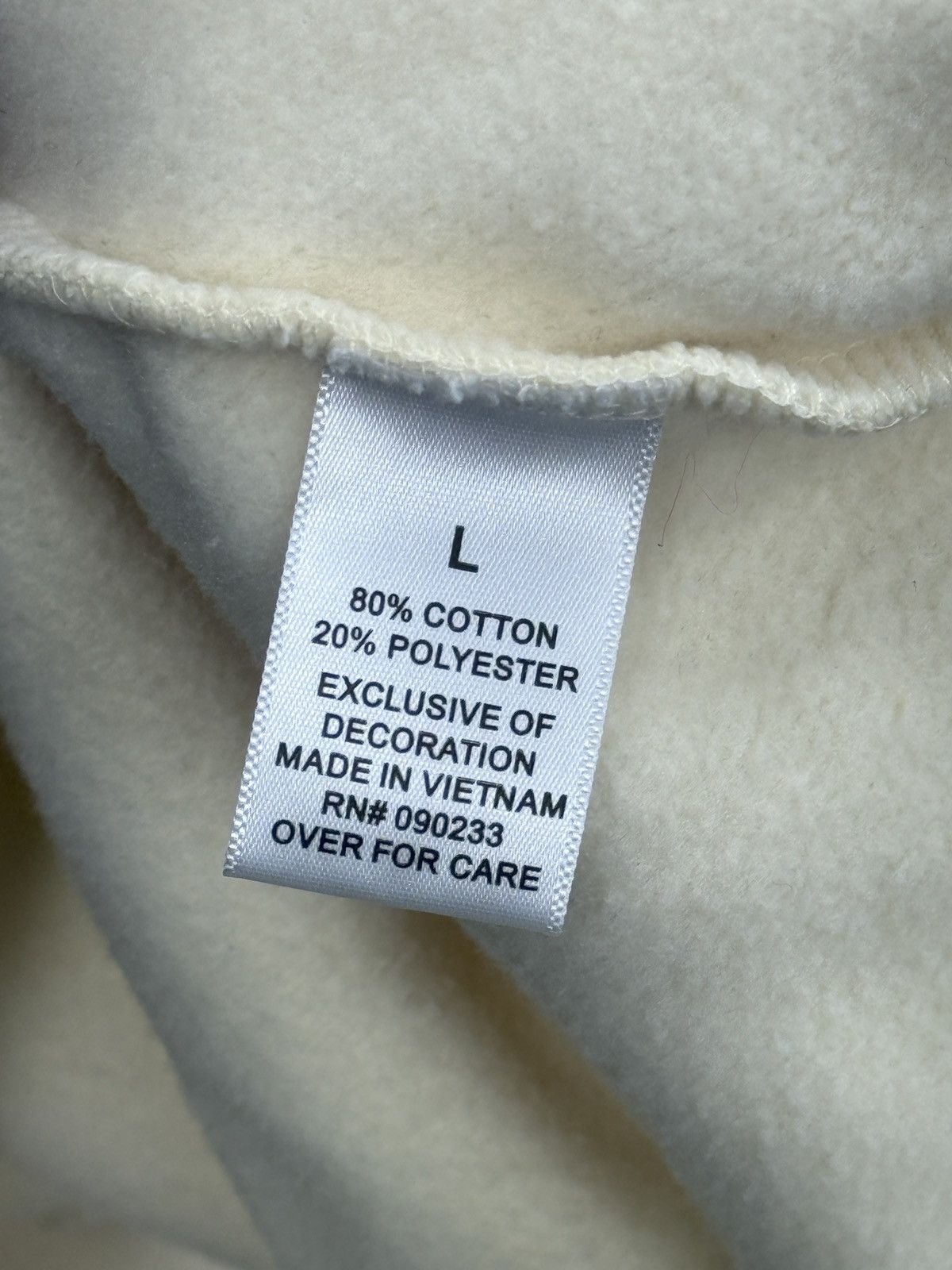 Fear of God Fear of God Essentials SS21 Pull-Over Crewneck Buttercream Size US L / EU 52-54 / 3 - 7 Thumbnail