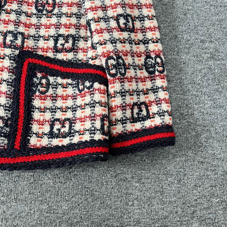 Gucci Gucci Size 38 Double G coarse tweed small fragrance style Size US M / EU 48-50 / 2 - 4 Thumbnail