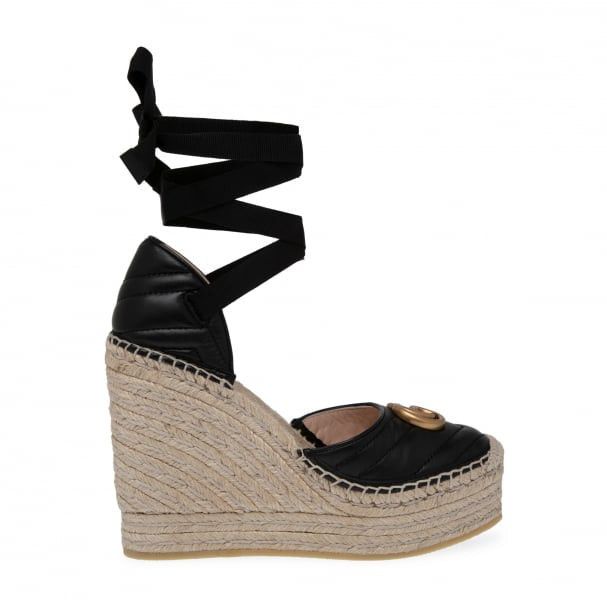 Gucci Gucci GG Matelasse Platform Espadrilles SIZE 35 Size ONE SIZE - 1 Thumbnail