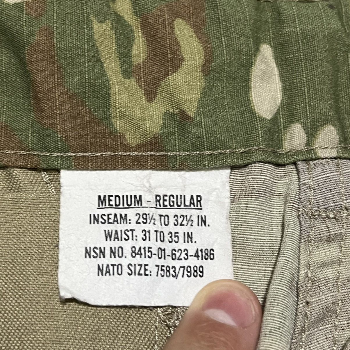 Vintage Vintage Military Camo Baggy Skater Y2K Cargo Pants 34x32 Size US 34 / EU 50 - 7 Thumbnail