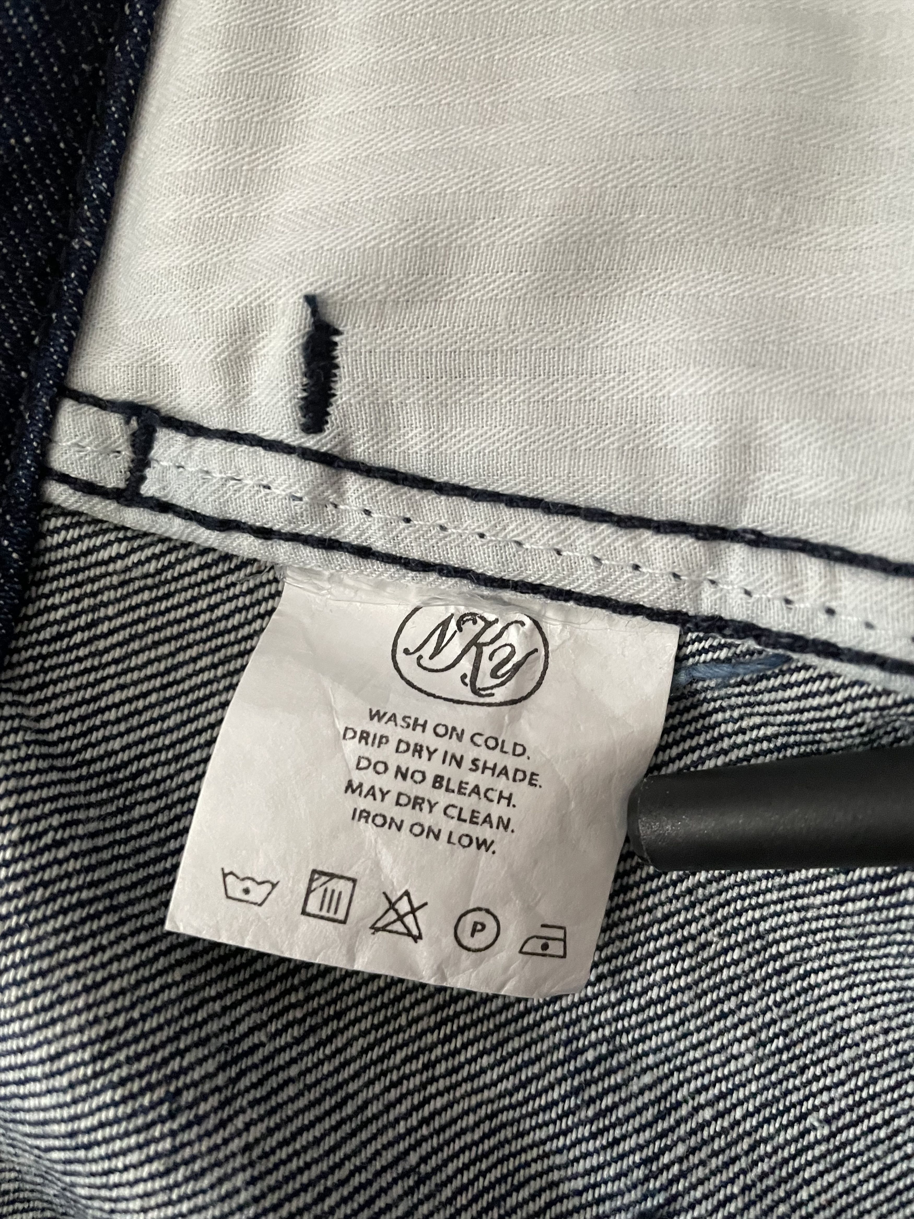 Knickerbocker Mfg Co Cliff Denim Pant Size US 34 / EU 50 - 4 Thumbnail