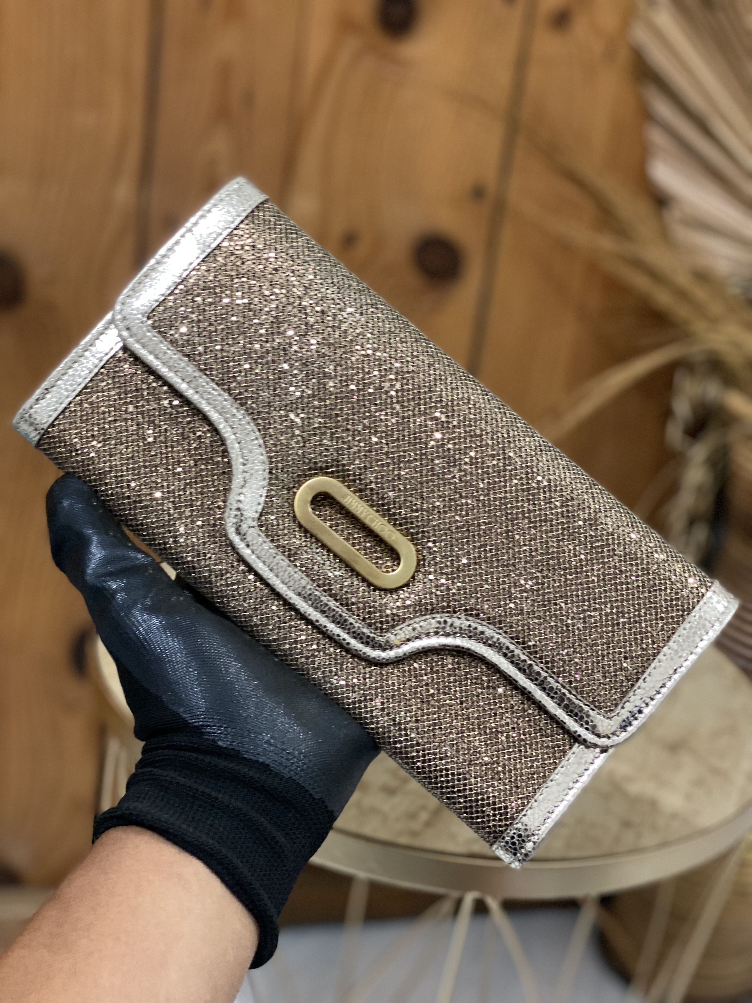 Jimmy Choo Jimmy Choo envelope clutch Size ONE SIZE - 1 Thumbnail
