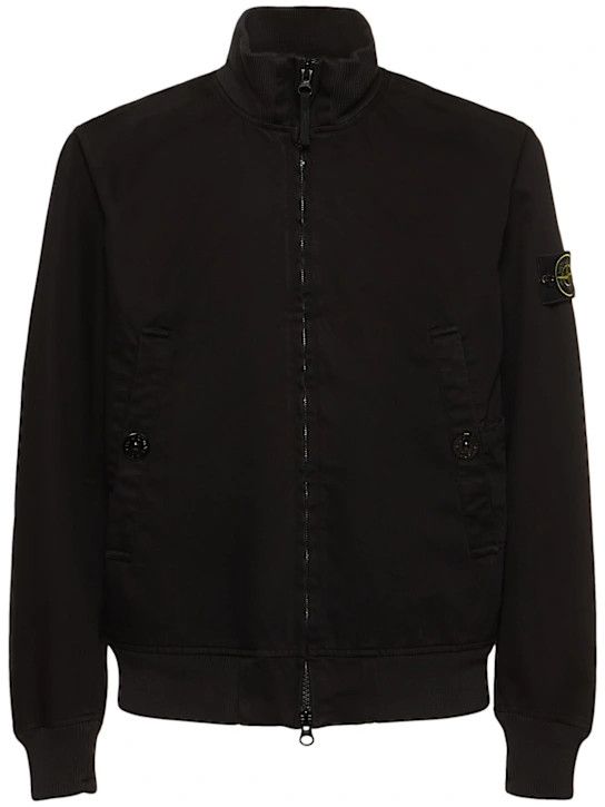 Stone Island o1lsvrm0425 Raso Gommato 3L Bomber in Black Size US L / EU 52-54 / 3 - 1 Thumbnail