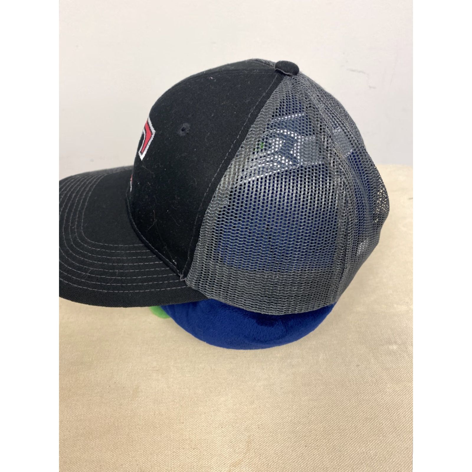 Port Authority Port Authority Texas Rangers Ball Cap Hat Black Pink Adjustable Men Baseball Cap Size ONE SIZE - 3 Thumbnail