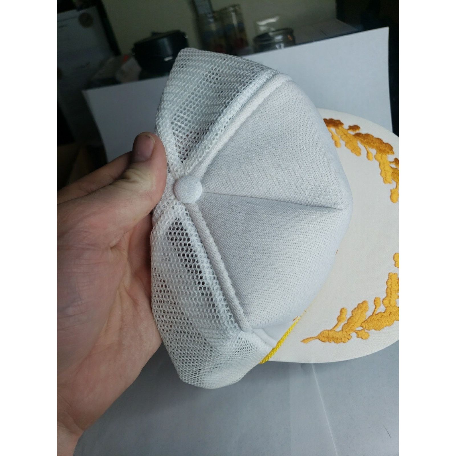 Other 80s 90s San Francisco Rope Gold Scrambled Egg Trucker Hat Size ONE SIZE - 5 Thumbnail