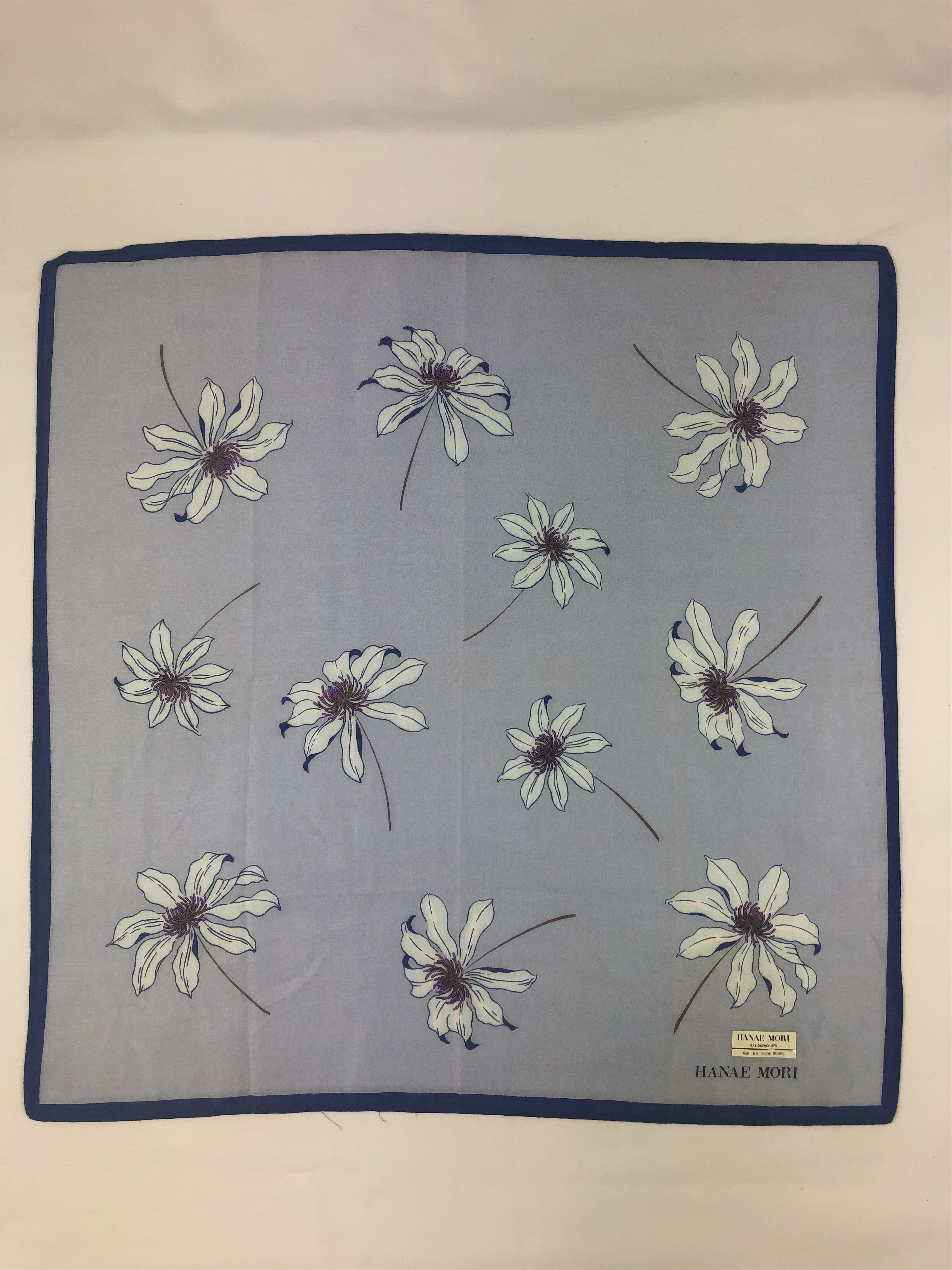 Hanae Mori × Japanese Brand × Vintage Hanae Mori Handkerchief / Bandana / Neckerchief Size ONE SIZE - 3 Thumbnail