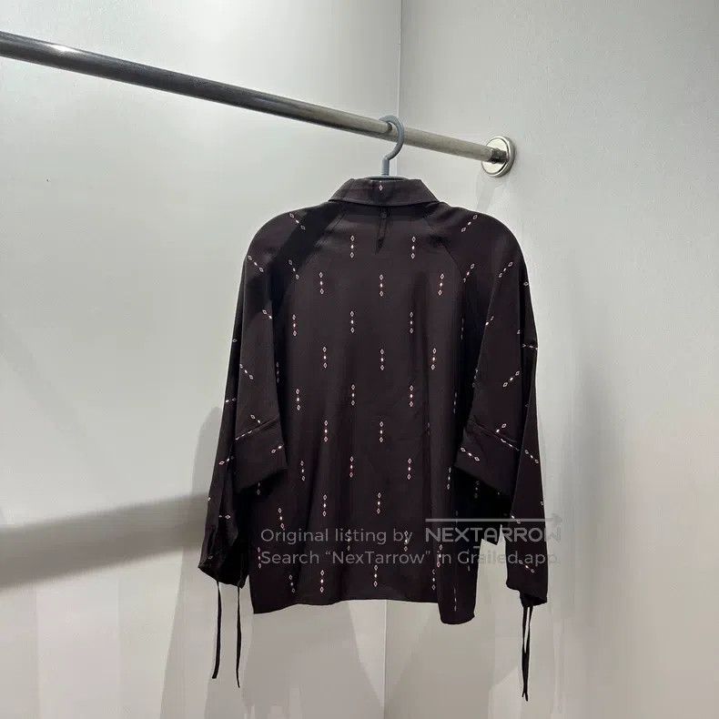 Hermes Hermes 24FW All-Over Printed Pattern Single Breasted Long Size XXS / US 00 / IT 34 - 2 Thumbnail