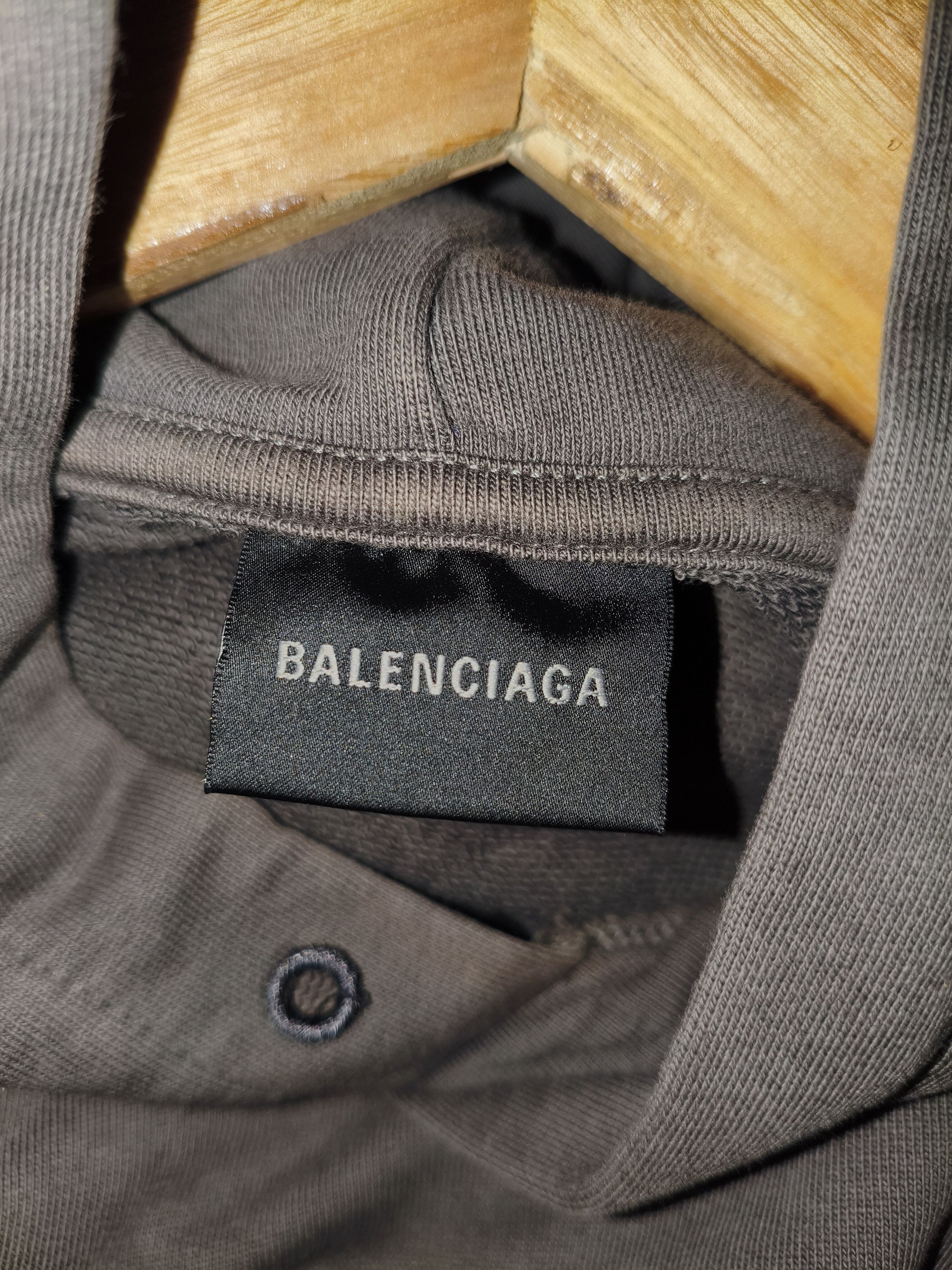 Balenciaga Balenciaga Embroidered Classic Logo Gray Size US XL / EU 56 / 4 - 3 Thumbnail