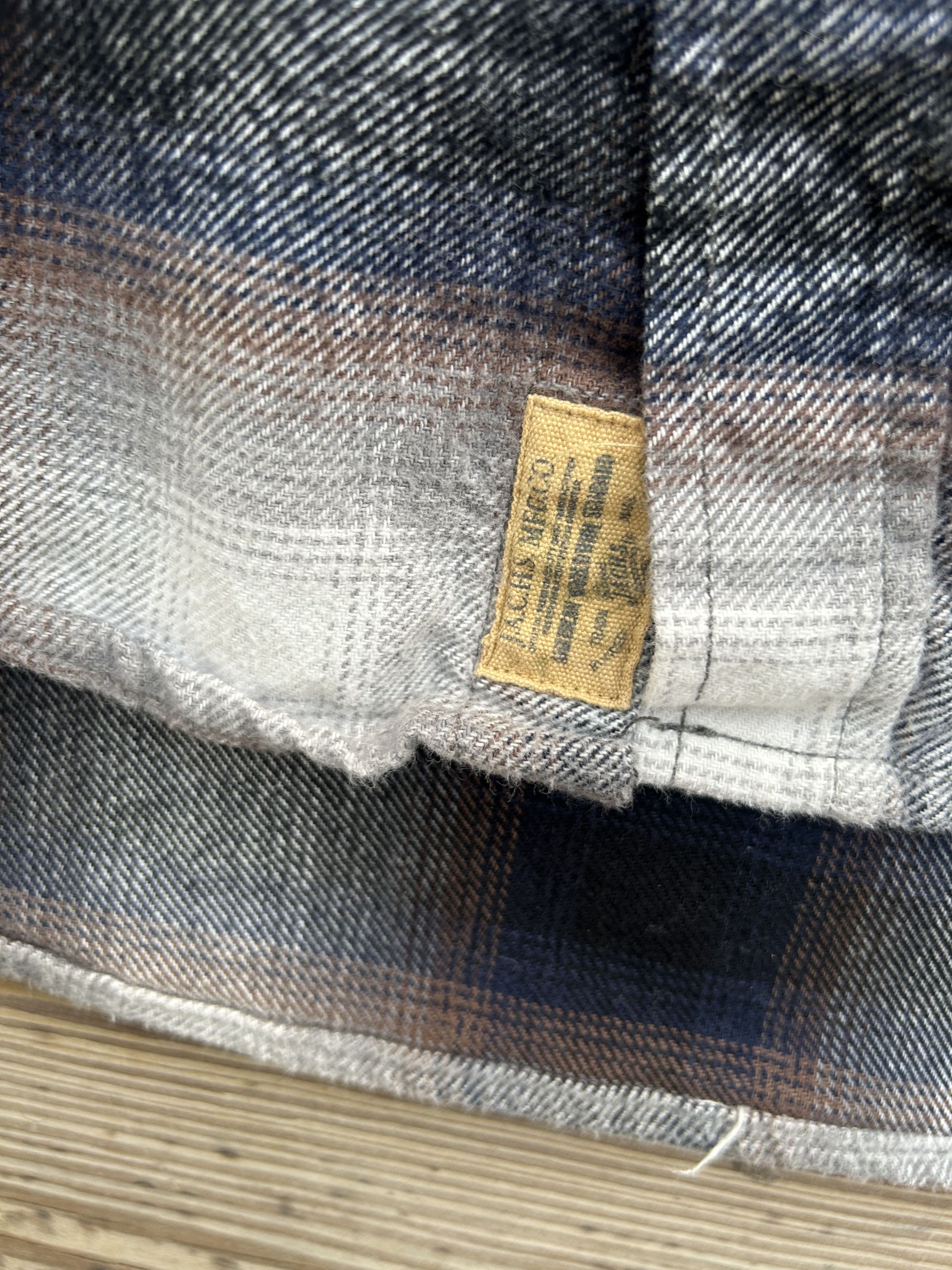 Vintage Jachs Thick Flannel Button Up Size US XL / EU 56 / 4 - 5 Thumbnail