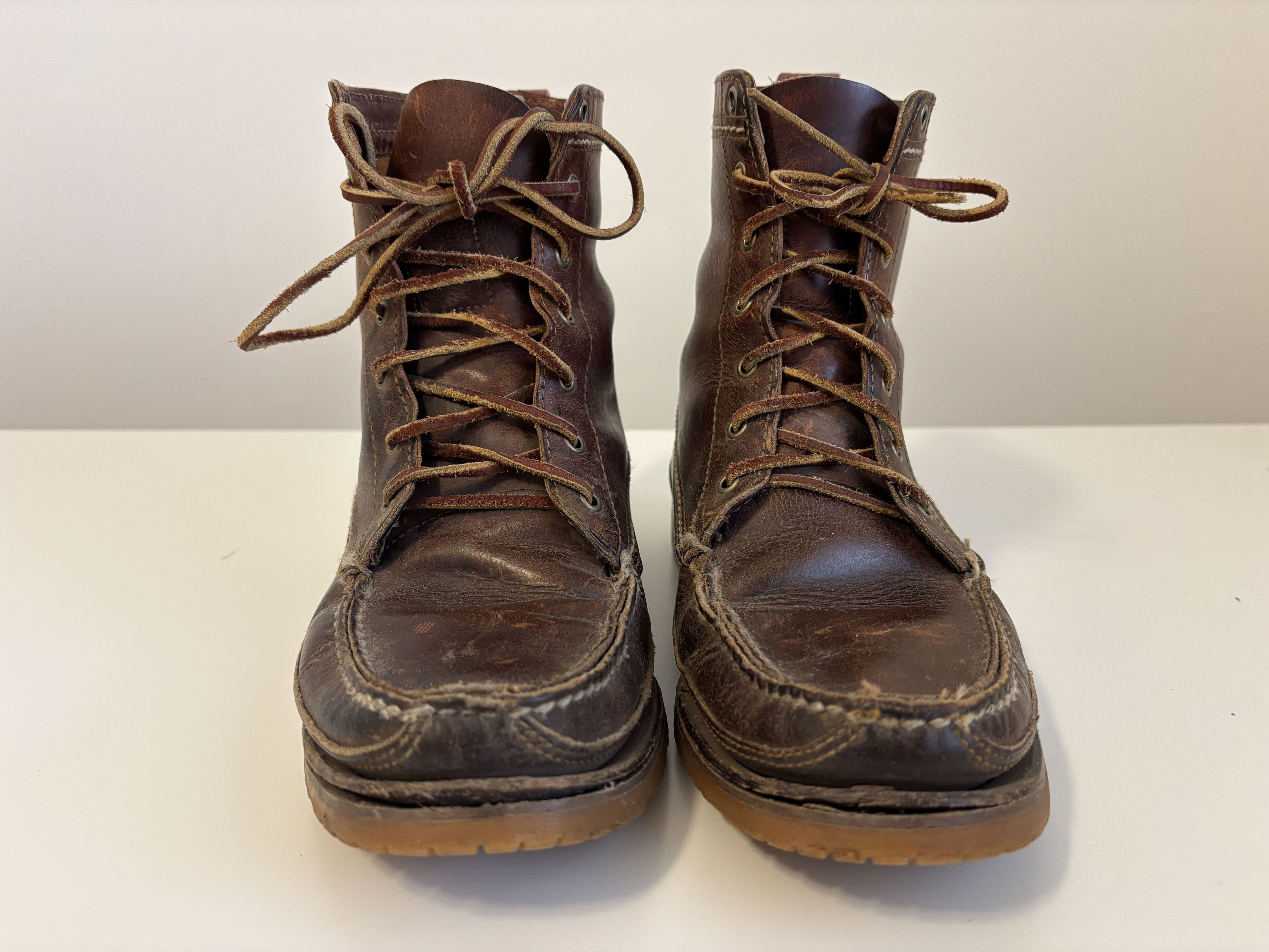 J.Crew × Red Wing Red Wing for J Crew 4592 Moc Toe Boot 9.5E Size US 9.5 / EU 42-43 - 3 Thumbnail