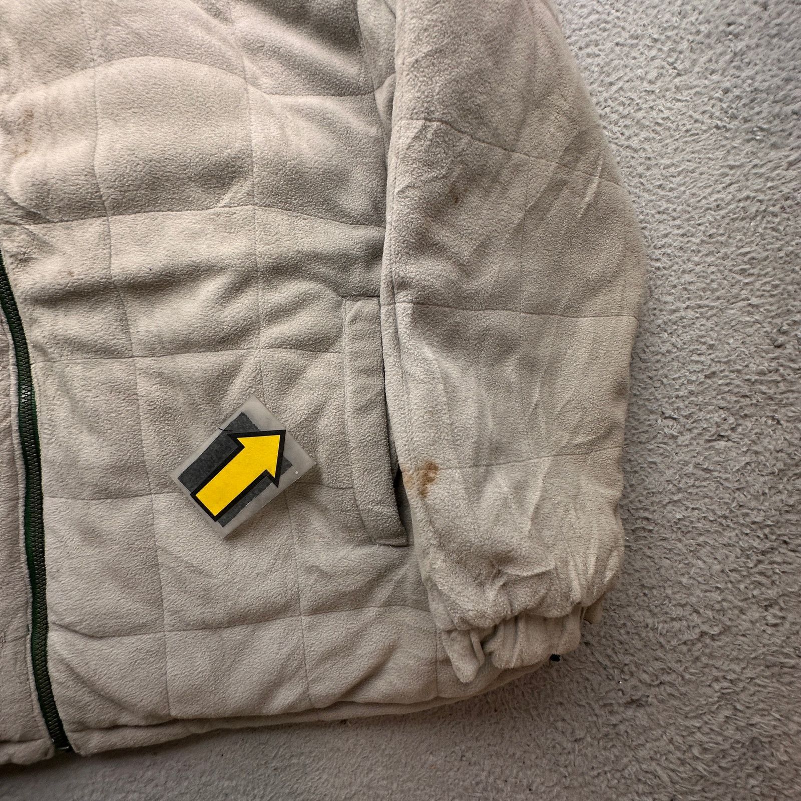 Nike VTG Nike Team Michigan State Reversible Quilted Jacket XL Size US XL / EU 56 / 4 - 10 Thumbnail