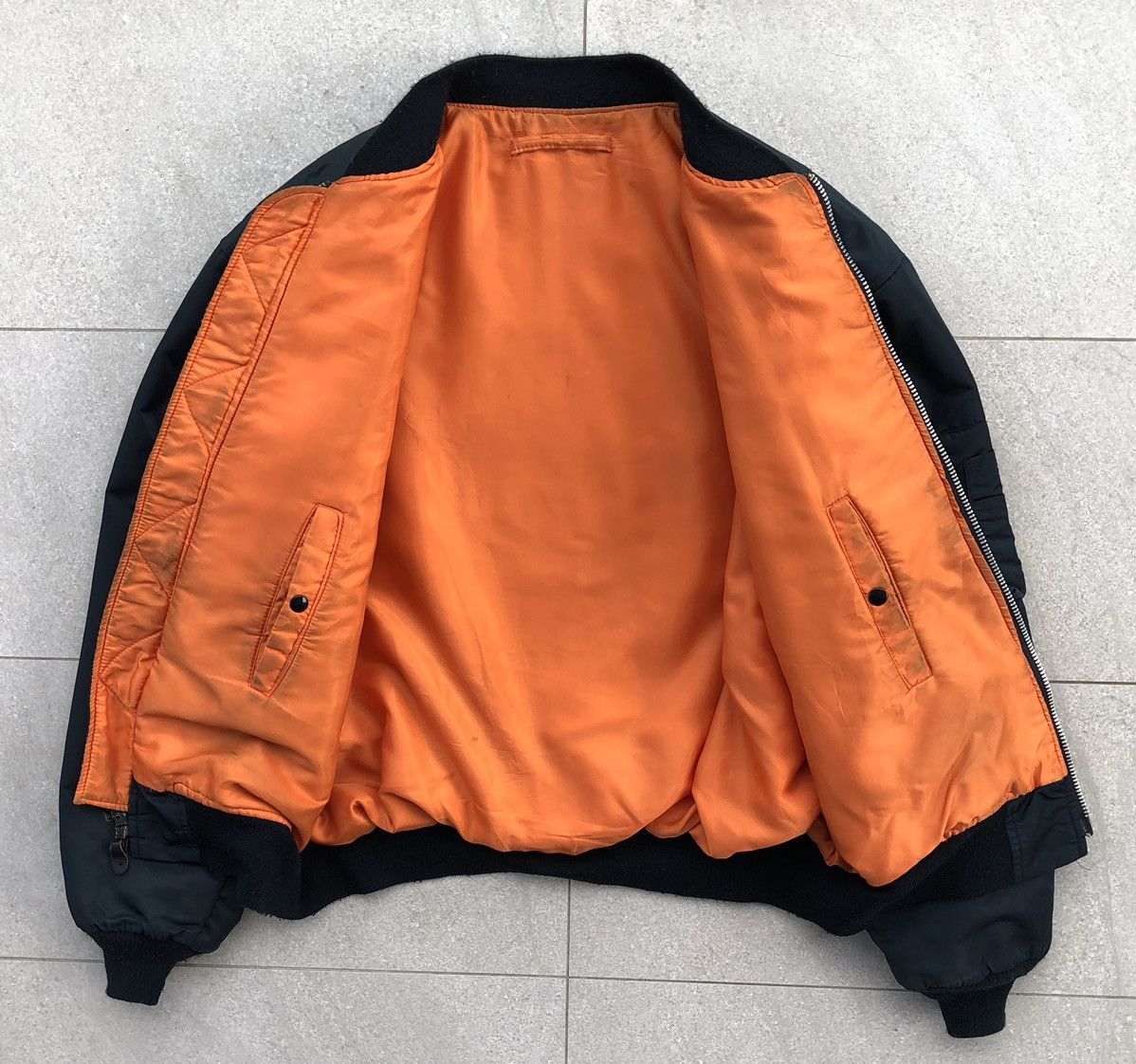 Vintage Vintage Flyers Man’s Intermediate Ma1 Bomber Jacket Size XXL Size US XXL / EU 58 / 5 - 11 Thumbnail