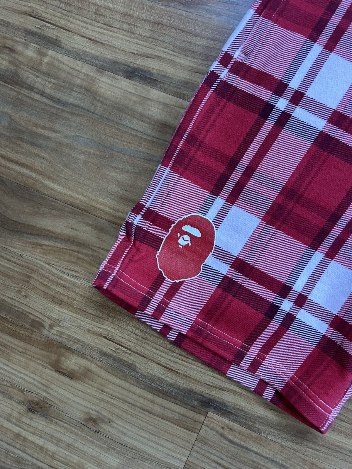 Bape NEW Bape Check Sweat Shorts w/ Gift Size US 28 / EU 44 - 2 Thumbnail