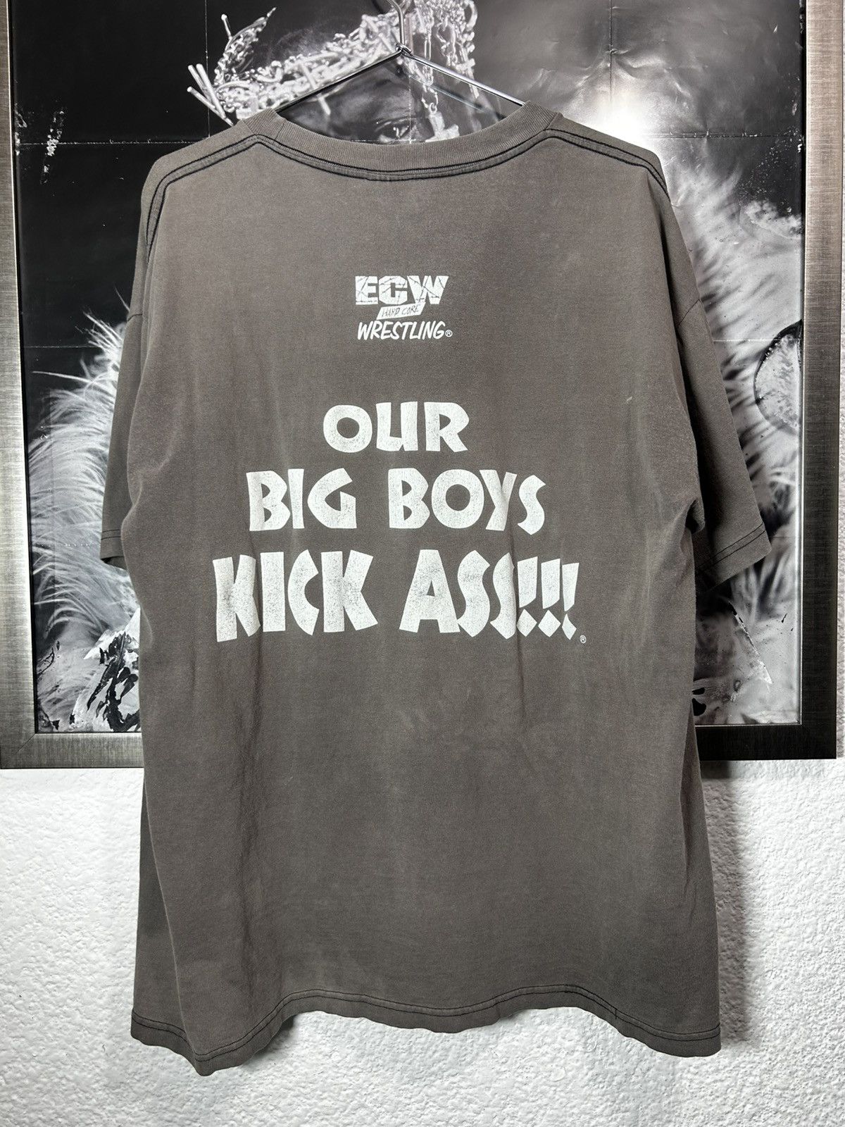 WWF ECW VINTAGE SHIRT OUR BIG BOYS KICK ASS VINTAGE SHIRT Size US XL / EU 56 / 4 - 4 Thumbnail