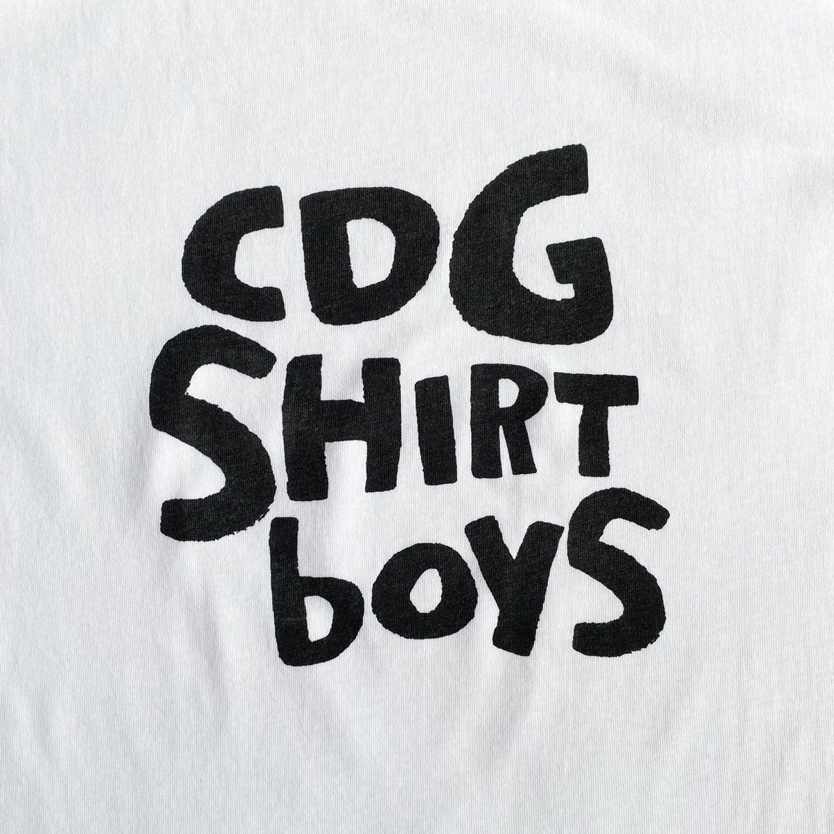 Comme des Garcons SS17 Wide Neck Logo T Shirt Size US M / EU 48-50 / 2 - 3 Thumbnail