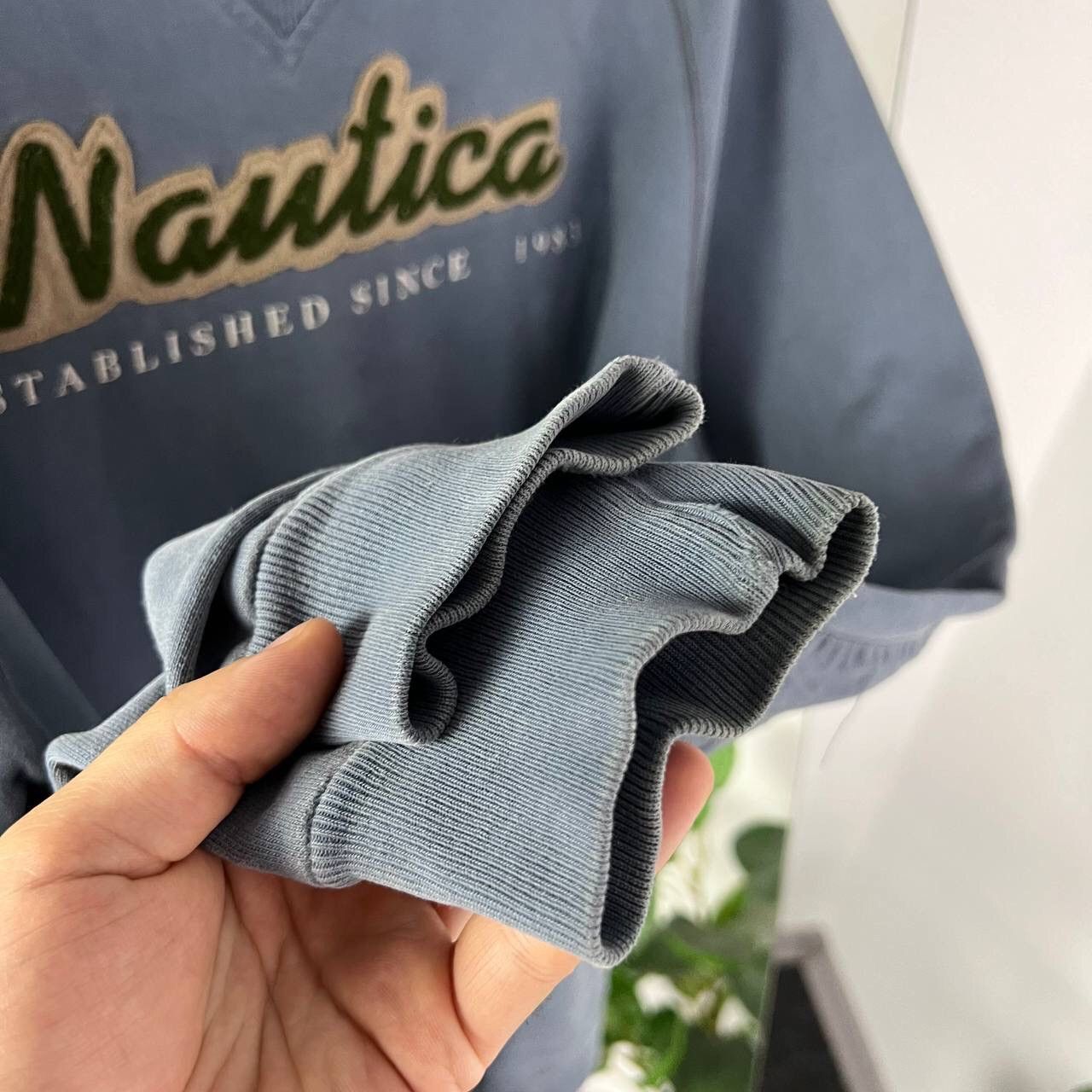 Nautica Nautica Vintage Big Embroidered Logo Baggy Fit Y2k Style Size US M / EU 48-50 / 2 - 3 Thumbnail