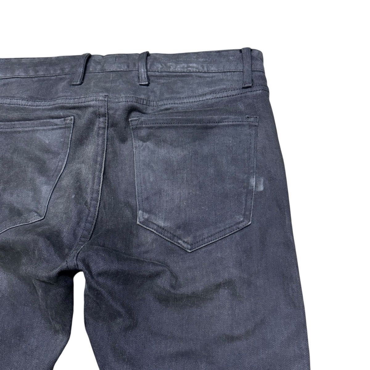 Japanese Brand SAMPLE Mr Completely Coated Jeans Distressed Size US 32 / EU 48 - 13 Thumbnail