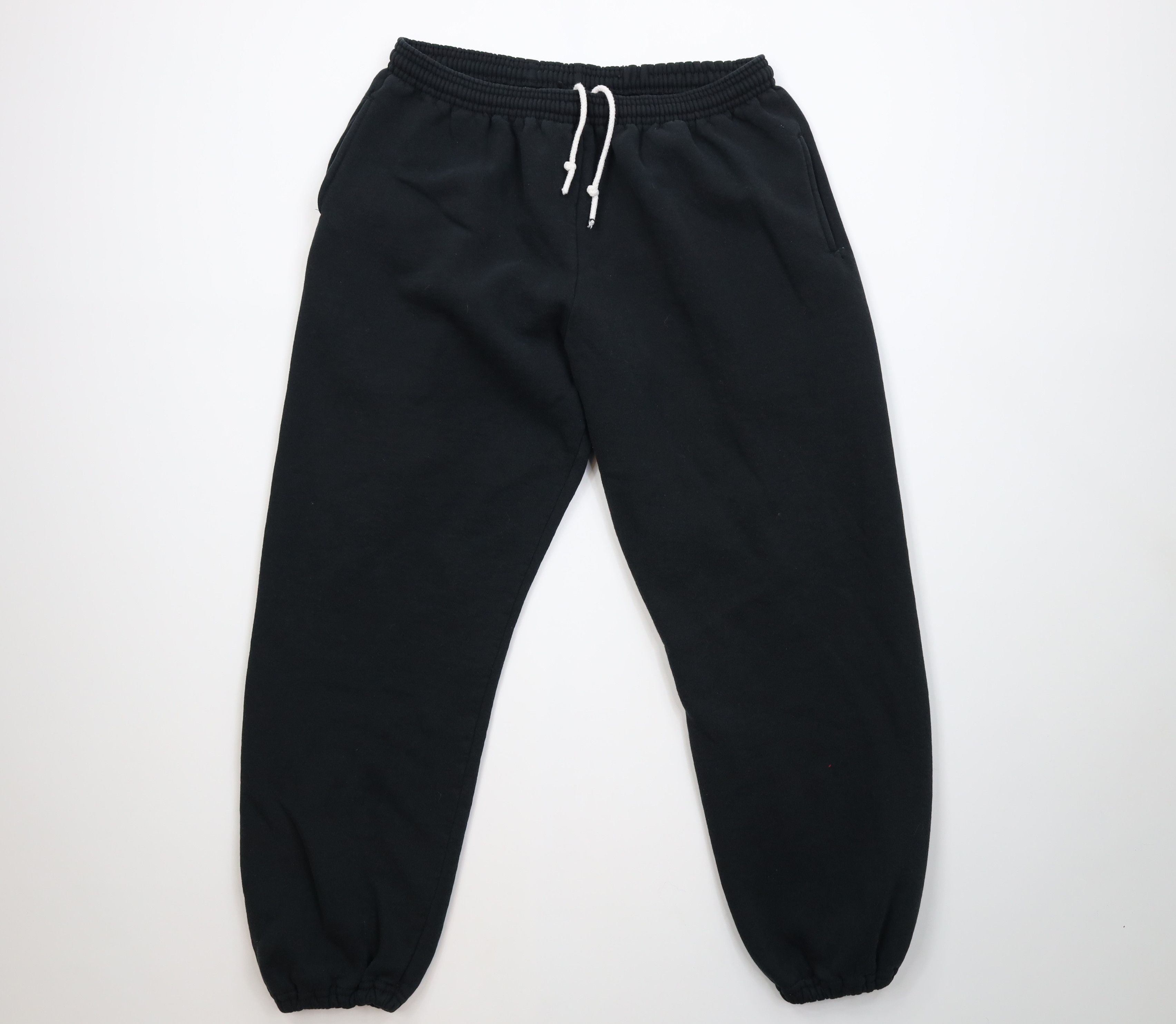 Vintage 90s Russell Athletic Sweatpants Joggers Pants Black